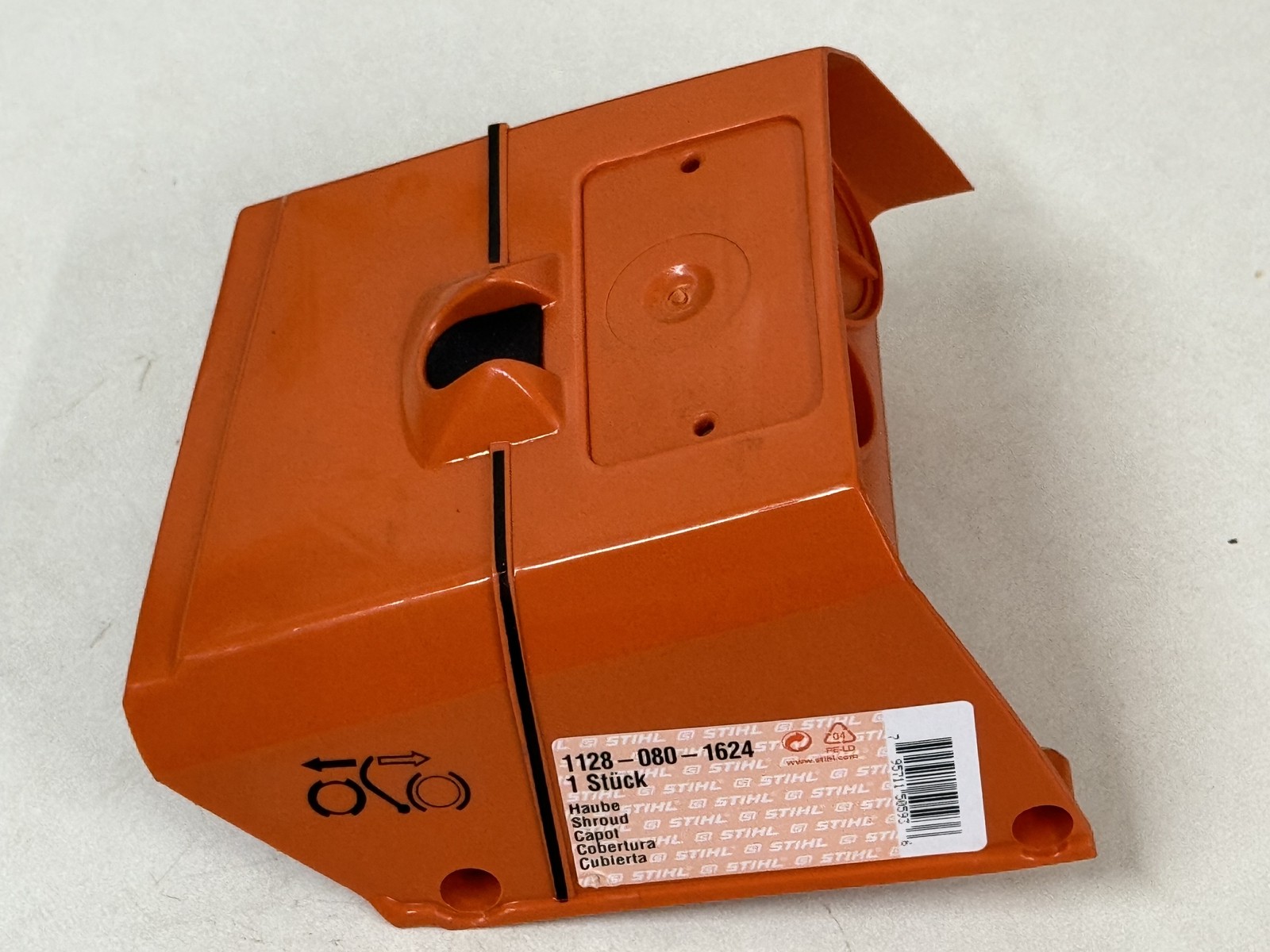 STIHL OEM CYLINDER TOP SHROUD COVER 1128 080 1624  FOR CHAINSAW 044 MS440  VW R - Picture 2 of 6
