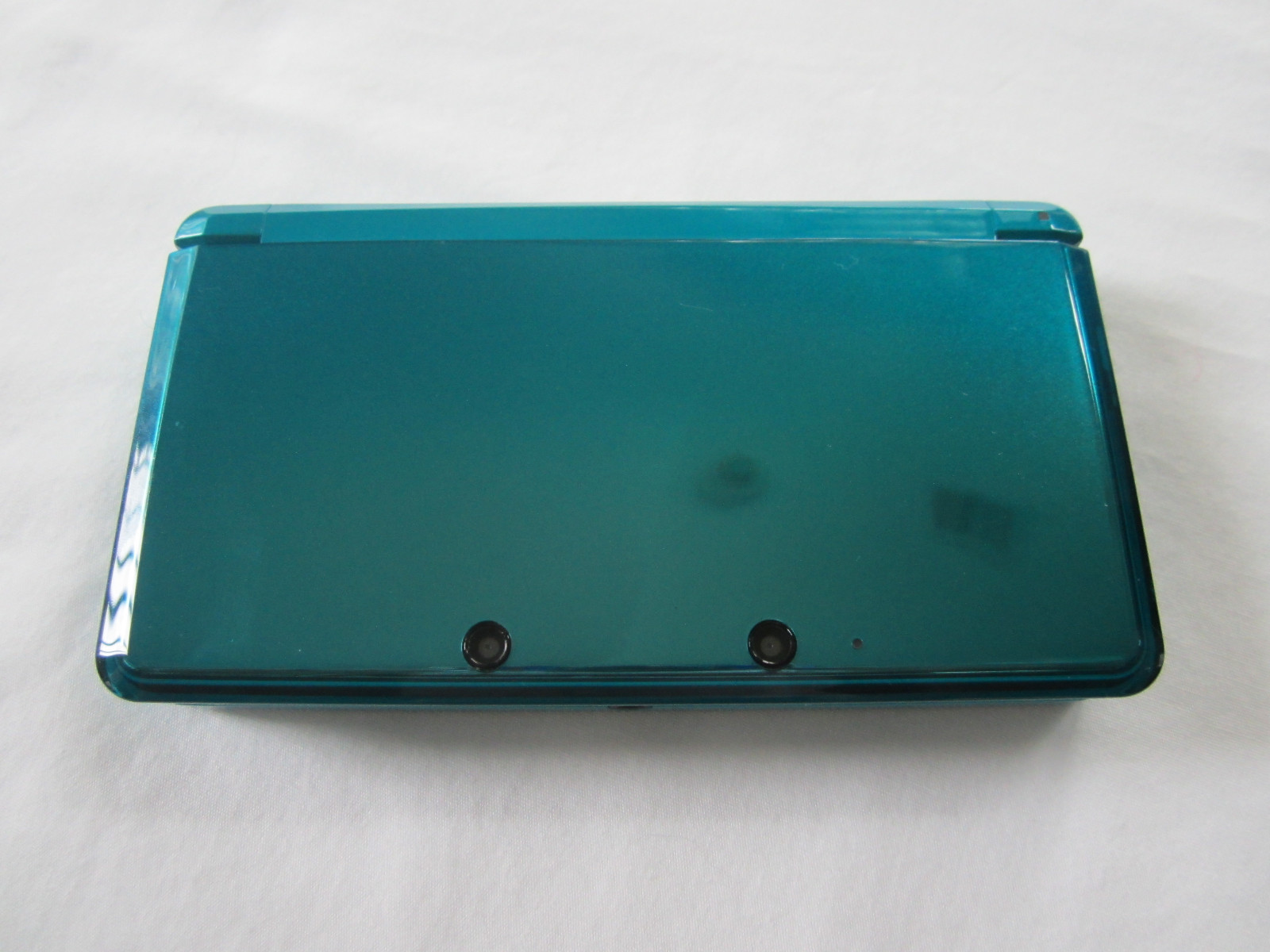 NINTENDO 3DS Aqua Blue Complete In Original Box w/ case