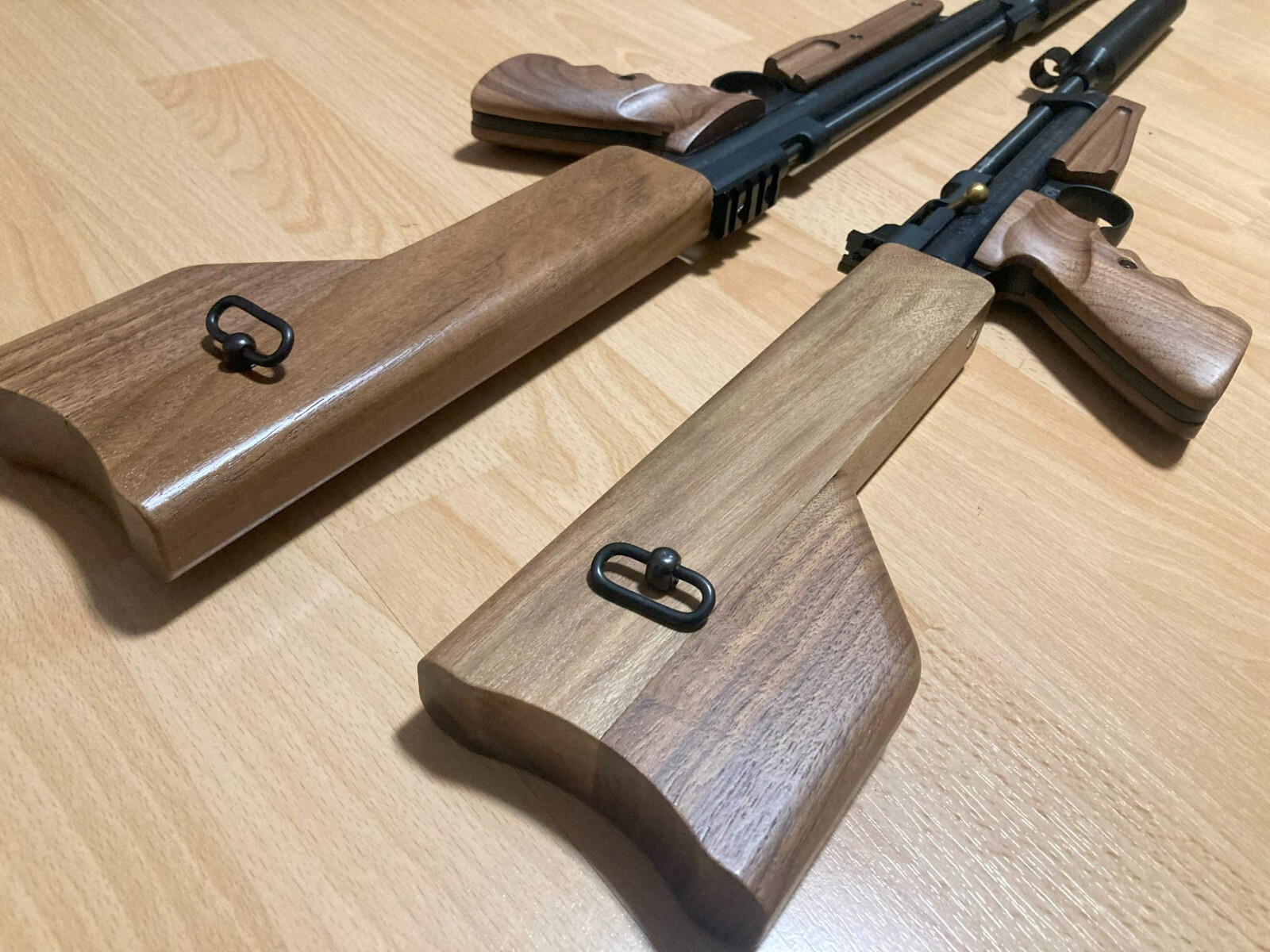 【激レア】DETERMINATIONS-WOOD MAN High quality walnut wood stock for Crosman 1322 1377 2240