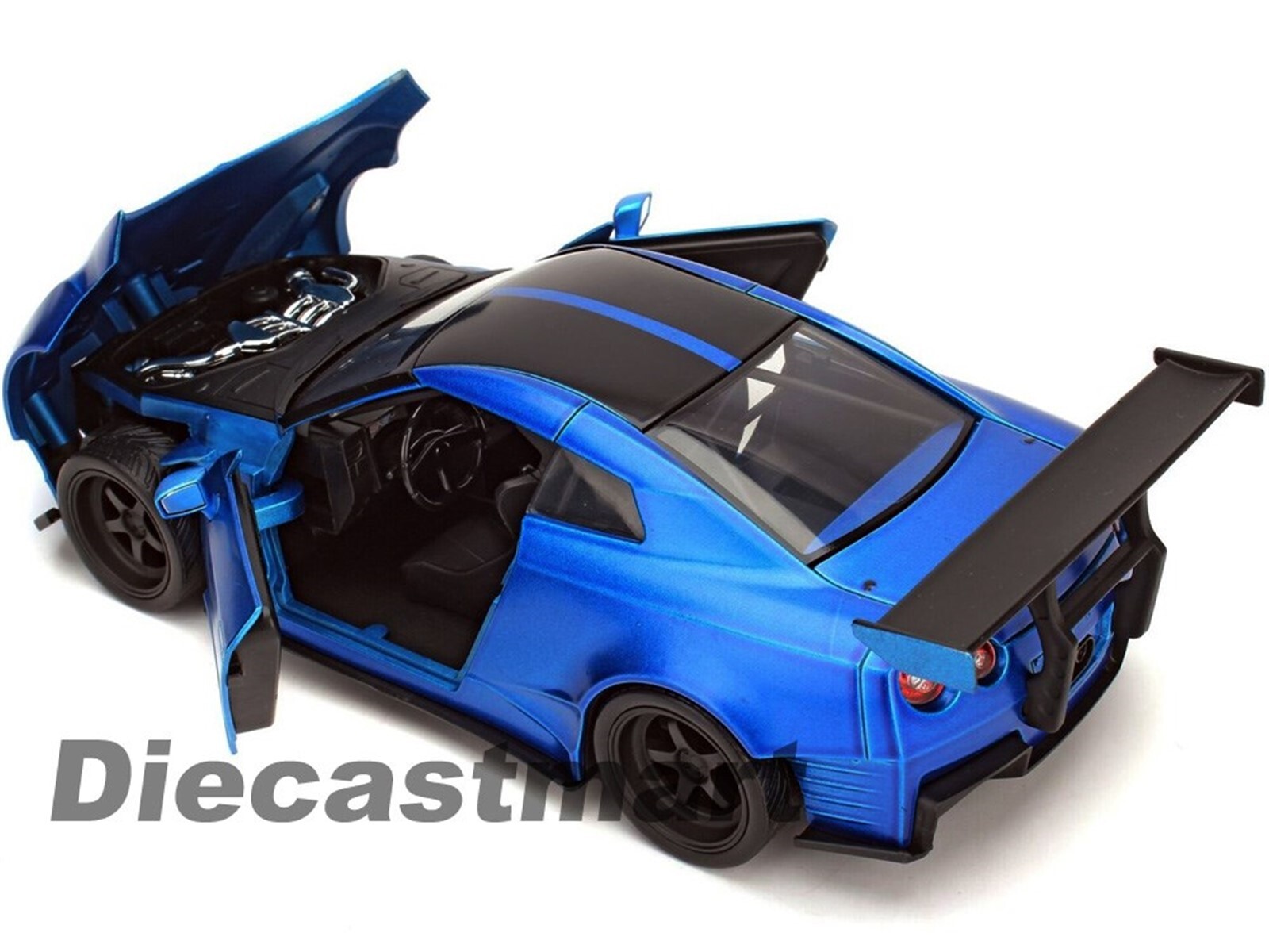 1:24ワイスピ BRIAN&#39;S 2009 NISSAN GT-R R35 Amazon.com: 1/24 Jada Fast & Furious 7 Brian's 2009 Nissan