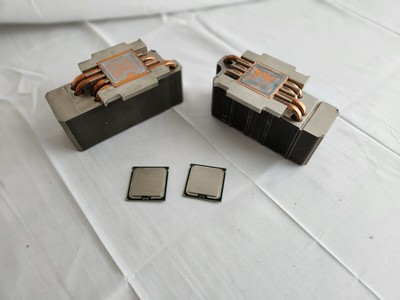 Matching Pair Xeon 5130 CPU and Heat Sink