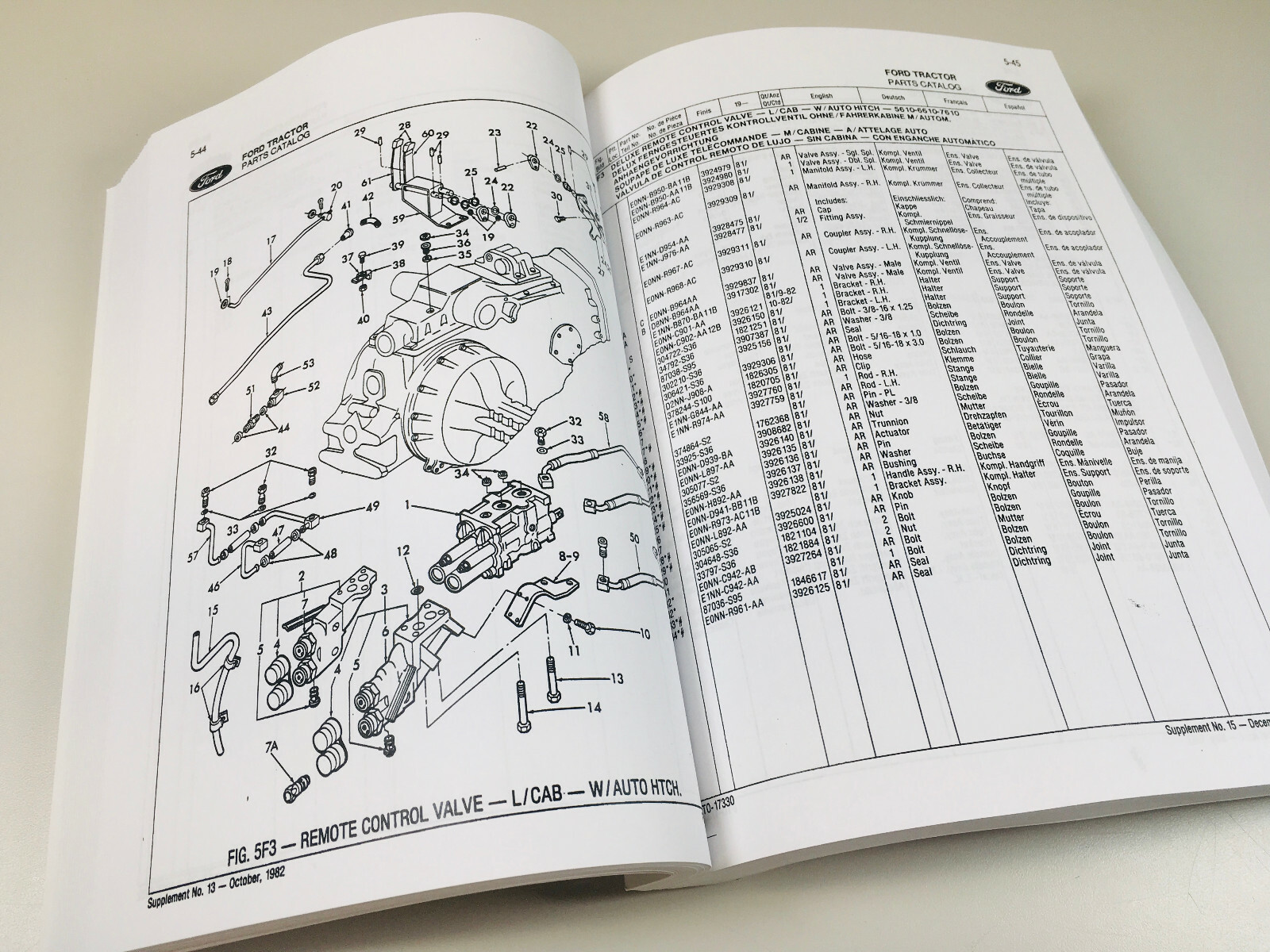 FORD TRACTOR 5610 6610 6710 7610 7710 SERVICE SHOP REPAIR MANUAL PARTS