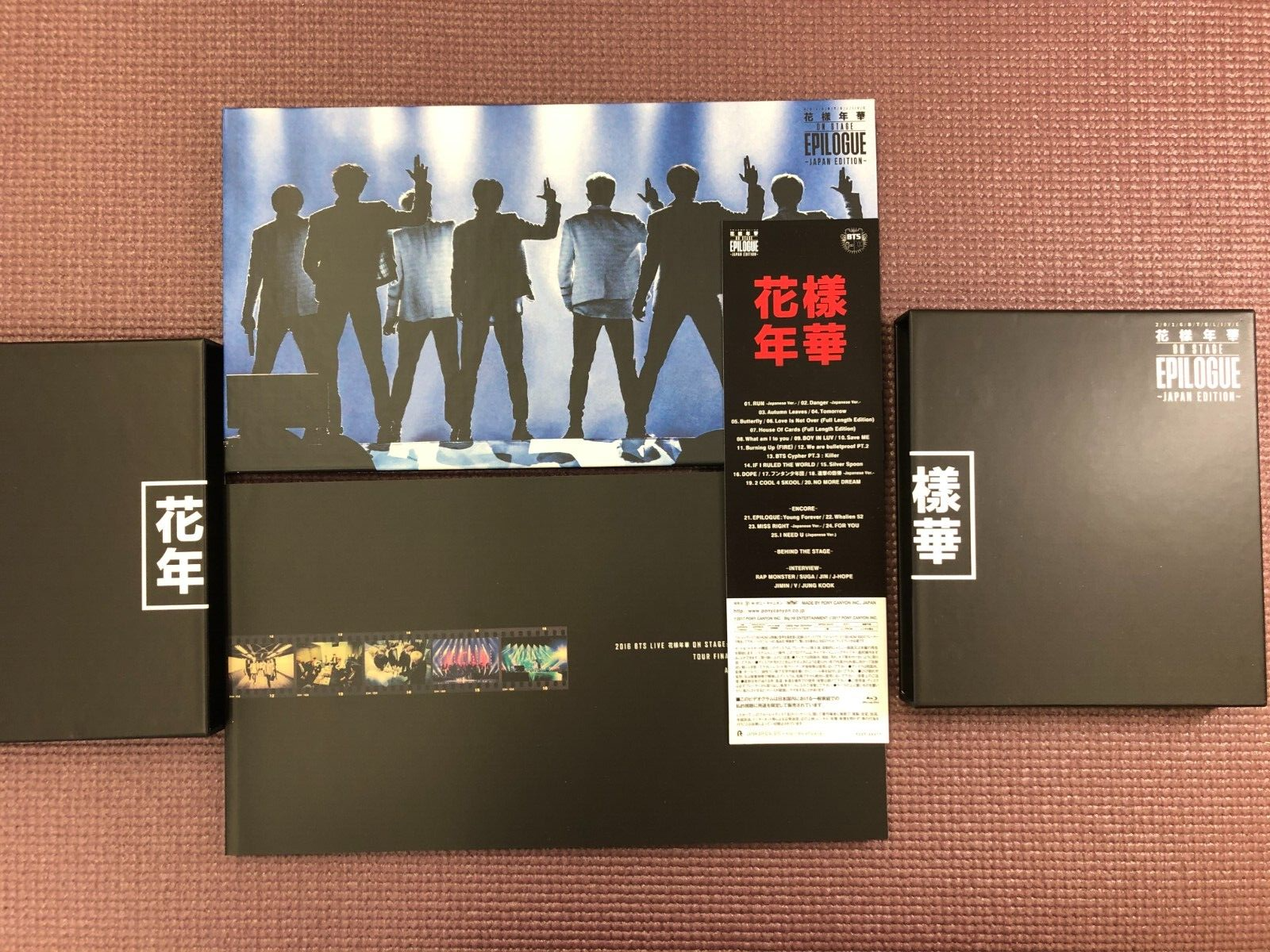 BTS 花様年華 2016 LIVE EPILOGUE Blu-ray BTS 2016 LIVE 花様年華 on stage:epilogue Japan First Limited
