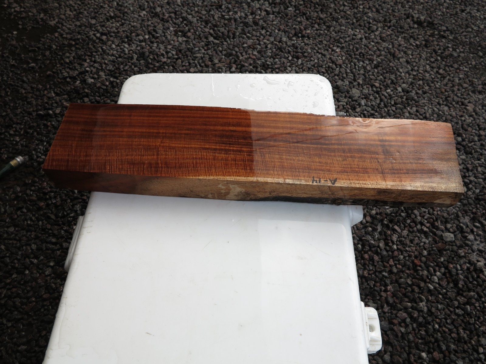 Koa Curly Hawaiian Wood A-14