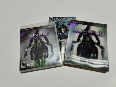 Darksiders II 2 Limited Edition & Darksiders 1 Combo For PlayStation 3 PS3