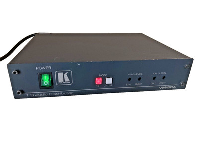 Kramer VM-80A - Balanced Stereo Audio Distribution Amplifier