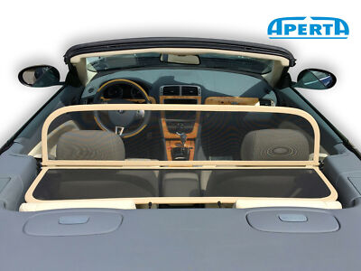 Tan Wind Deflector Jaguar XK XKR Convertible 2007-2015 Beige Cream X150 Windstop