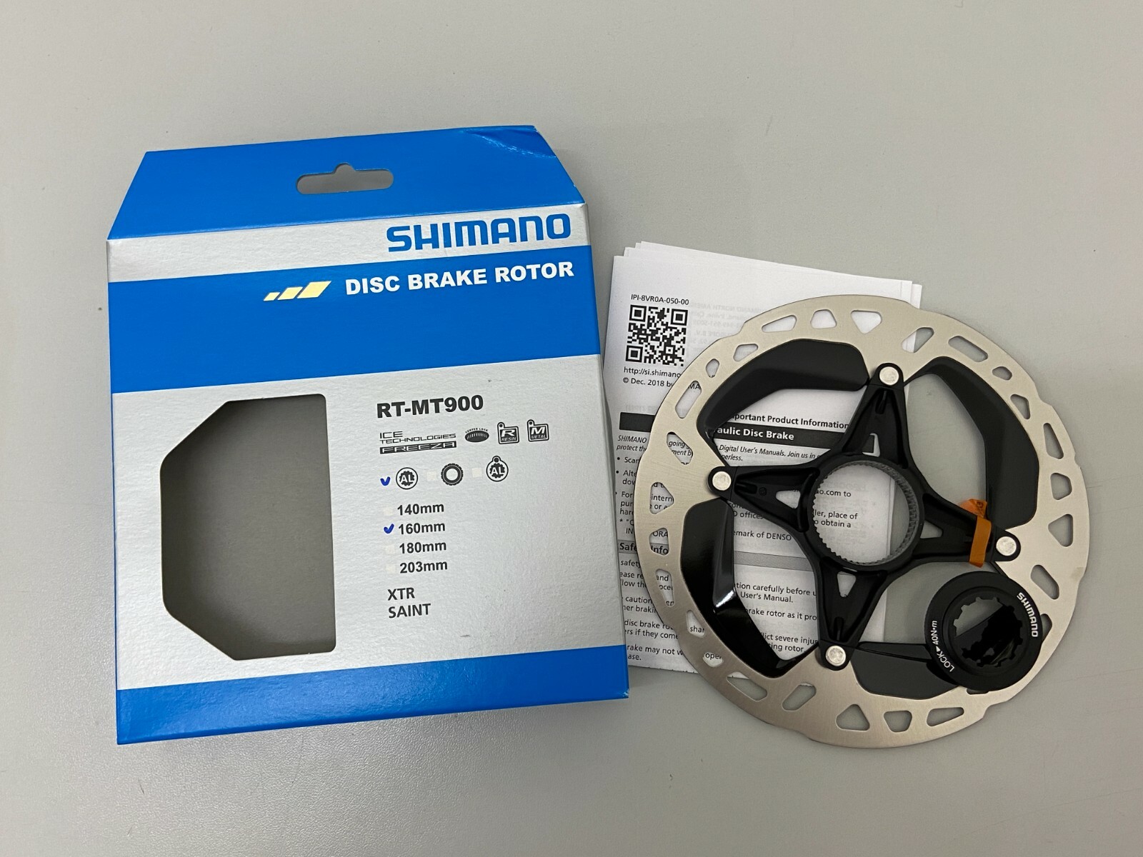 Shimano Dura-Ace /XTR RT-MT900-S RT-MT900 Center Lock Disc