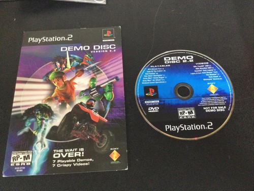 PlayStation 2 PS2 Demo Disc Version 2.2 Zone Enders Stars