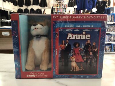 Annie (Blu-ray/DVD, 2015, 2-Disc Set, Includes Digital Copy UltraViolet)