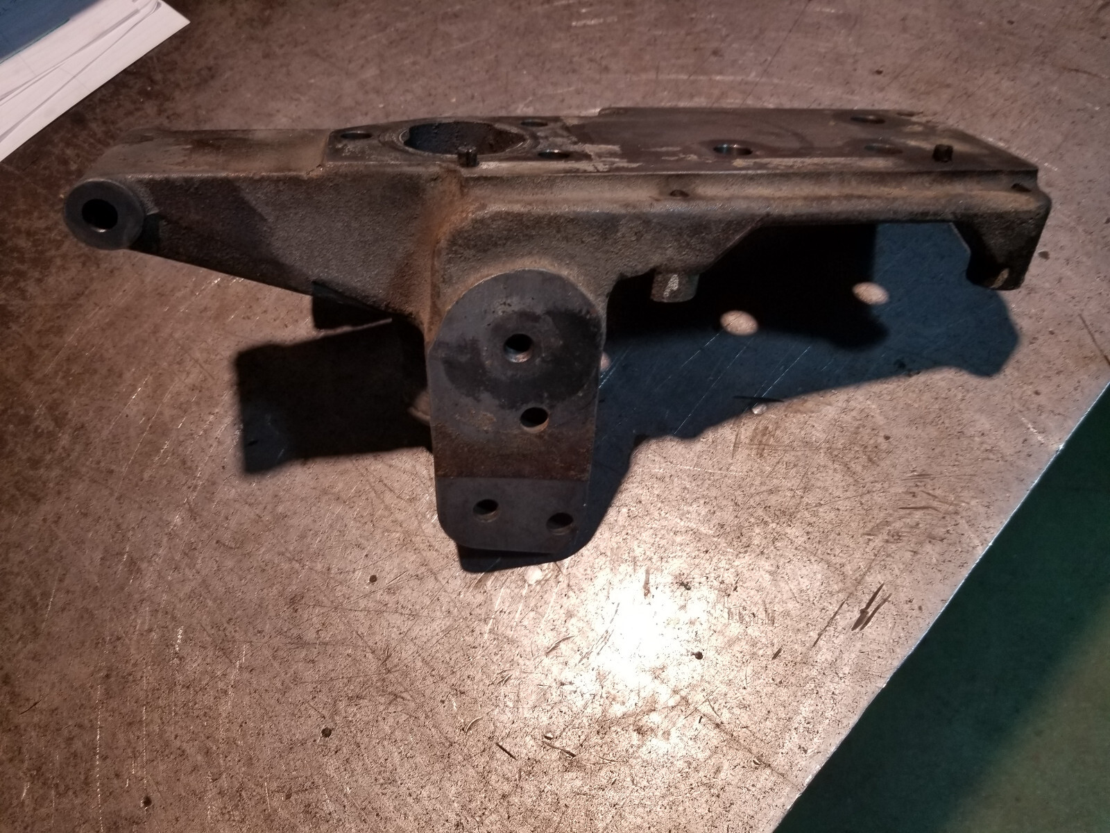03-07 Dodge Ram Cummins 5.9L Engine 3974354 Ac compressor bracket 3974355 - Picture 2 of 7