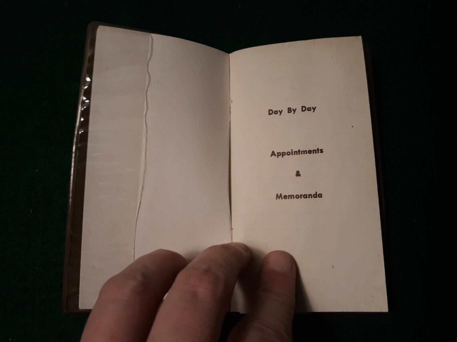 Vintage ED'S FOOD MART Advertising Pocket Diary NEAT