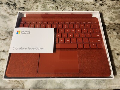 Microsoft Signature Type Cover for Surface Go - Poppy Red