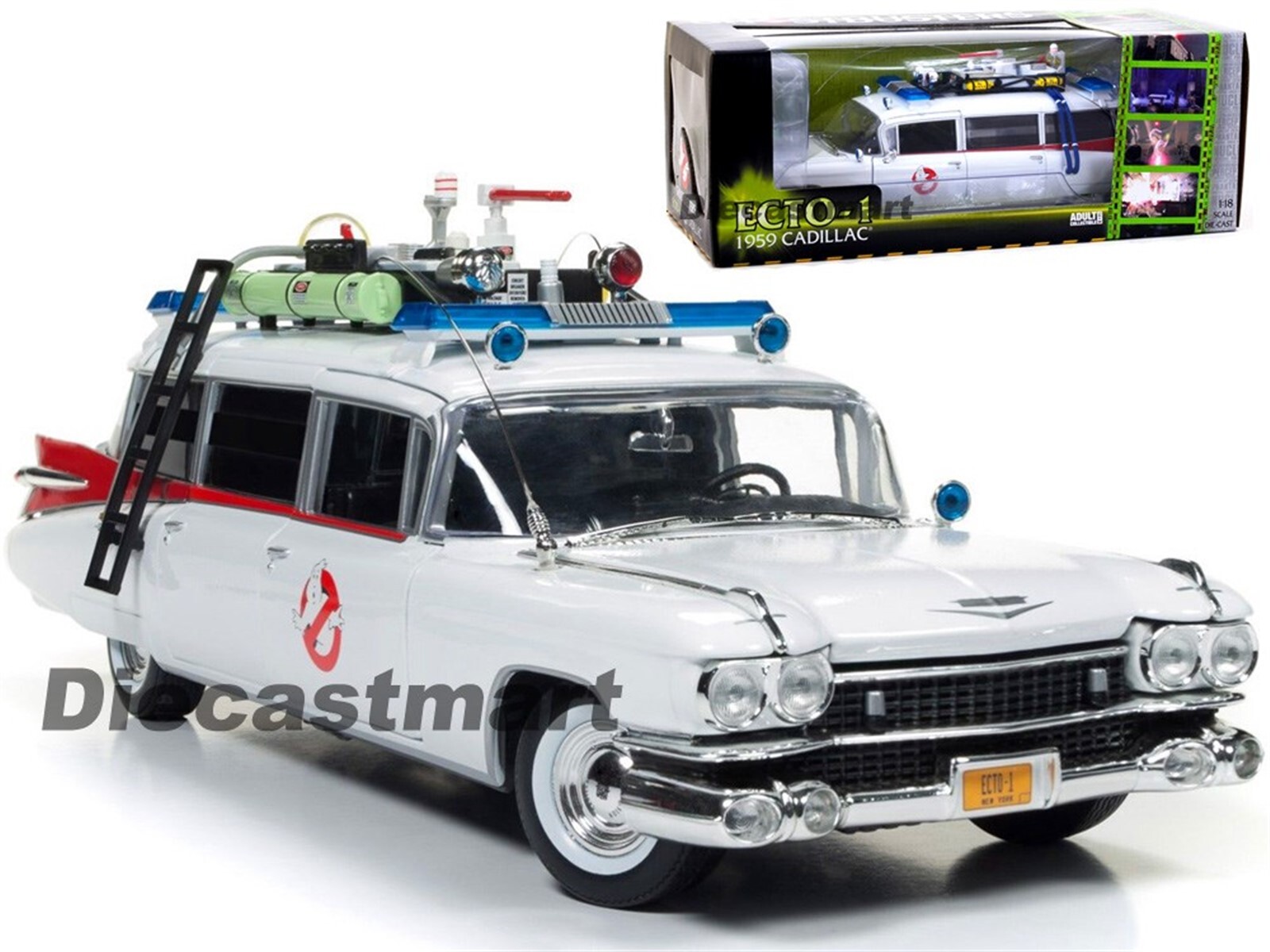 AUTOWORLD AWSS118 1:18 1959 CADILLAC ELDORADO ECTO-1