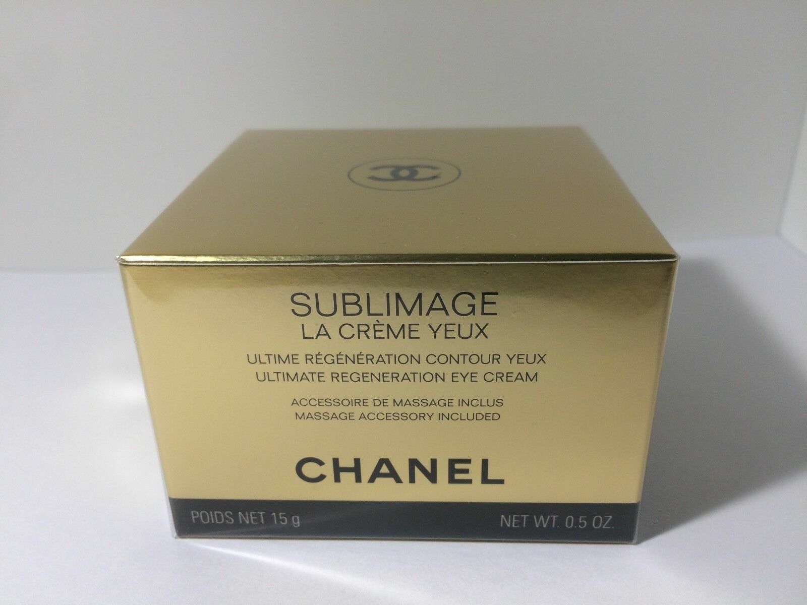 CHANEL Sublimage La Crème Yeux Eye Cream/ Accessory Included