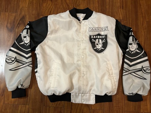 ジャケット・アウター 80s Chalk Line RAIDERS Stadium Jacket Vintage NFL Raiders Chalk Line Jacket - Etsy