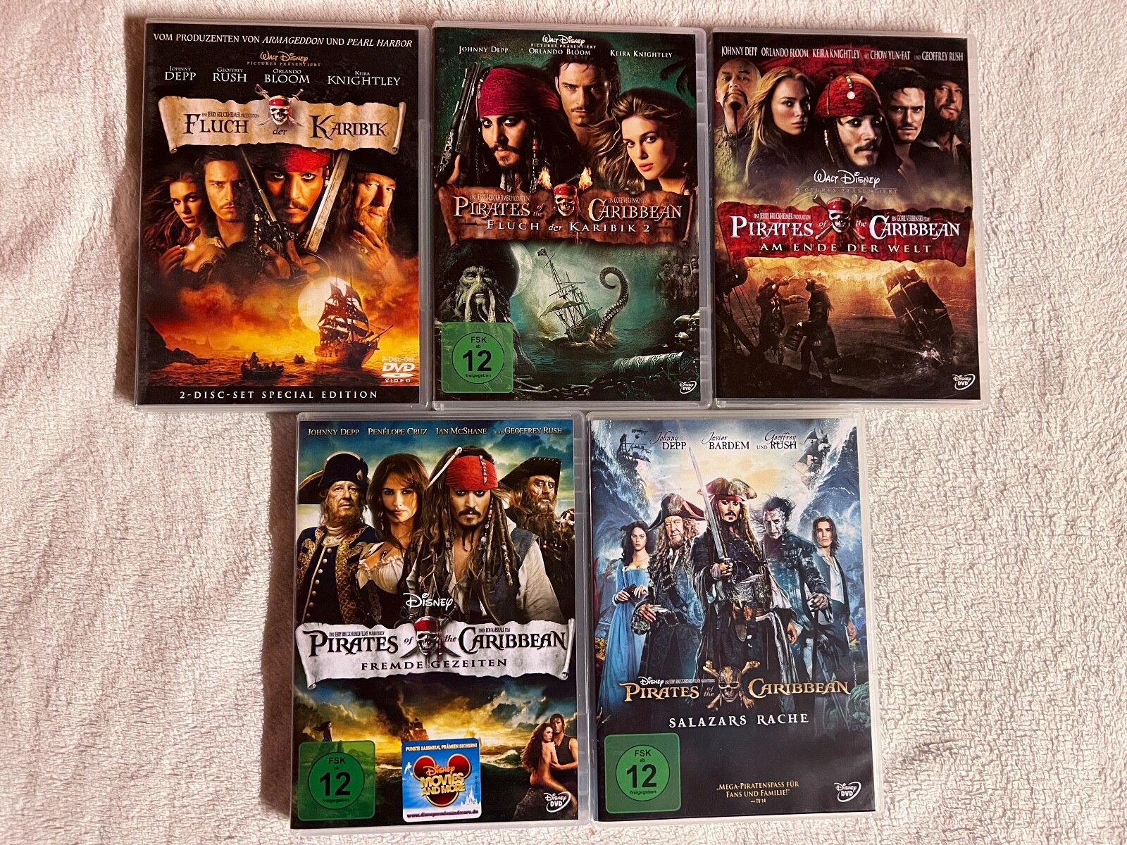 Pirates of the Caribbean 1.2.3 セット Pirates of the Caribbean 1.2.3 セット - メルカリ