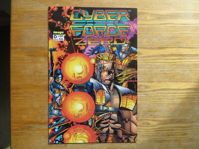 1993 IMAGE COMICS CYBER FORCE ZERO # 0 SIGNED ERIC SILVESTRI WITH COA