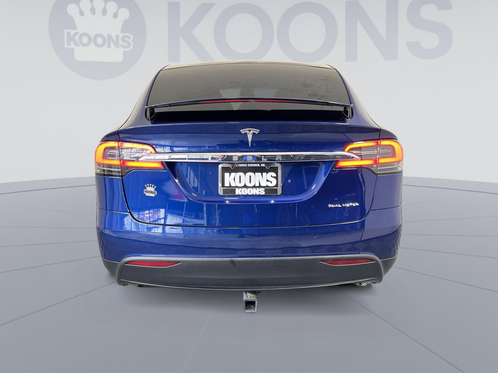 2020 Tesla Model X Long Range 30012 Miles Deep Blue Metallic Used