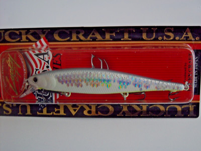 LUCKY CRAFT FLASH POINTER 100 3/8OZ FPT100-151 IN MS GUN METAL SHAD COLOR C1170
