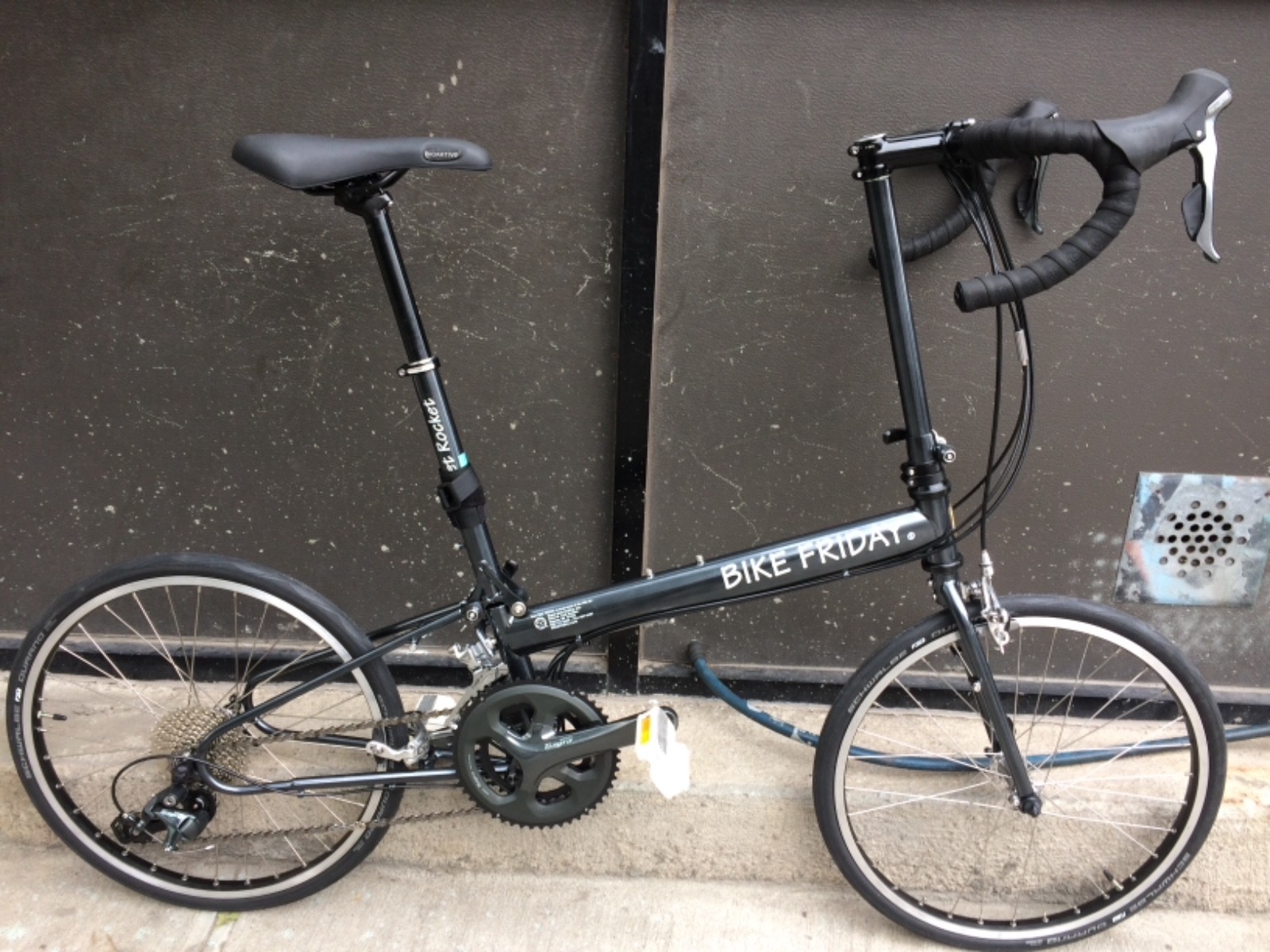 Folding Road Bicycle.Bike Friday Pocket-Rocket;Size M,56cm