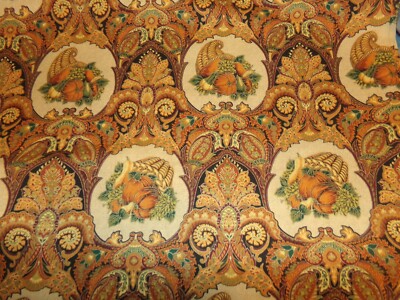 HARVEST Fall THANKSGIVING Cotton QUILT Fabric U-PICK see INFO 1/2 yd BTHY