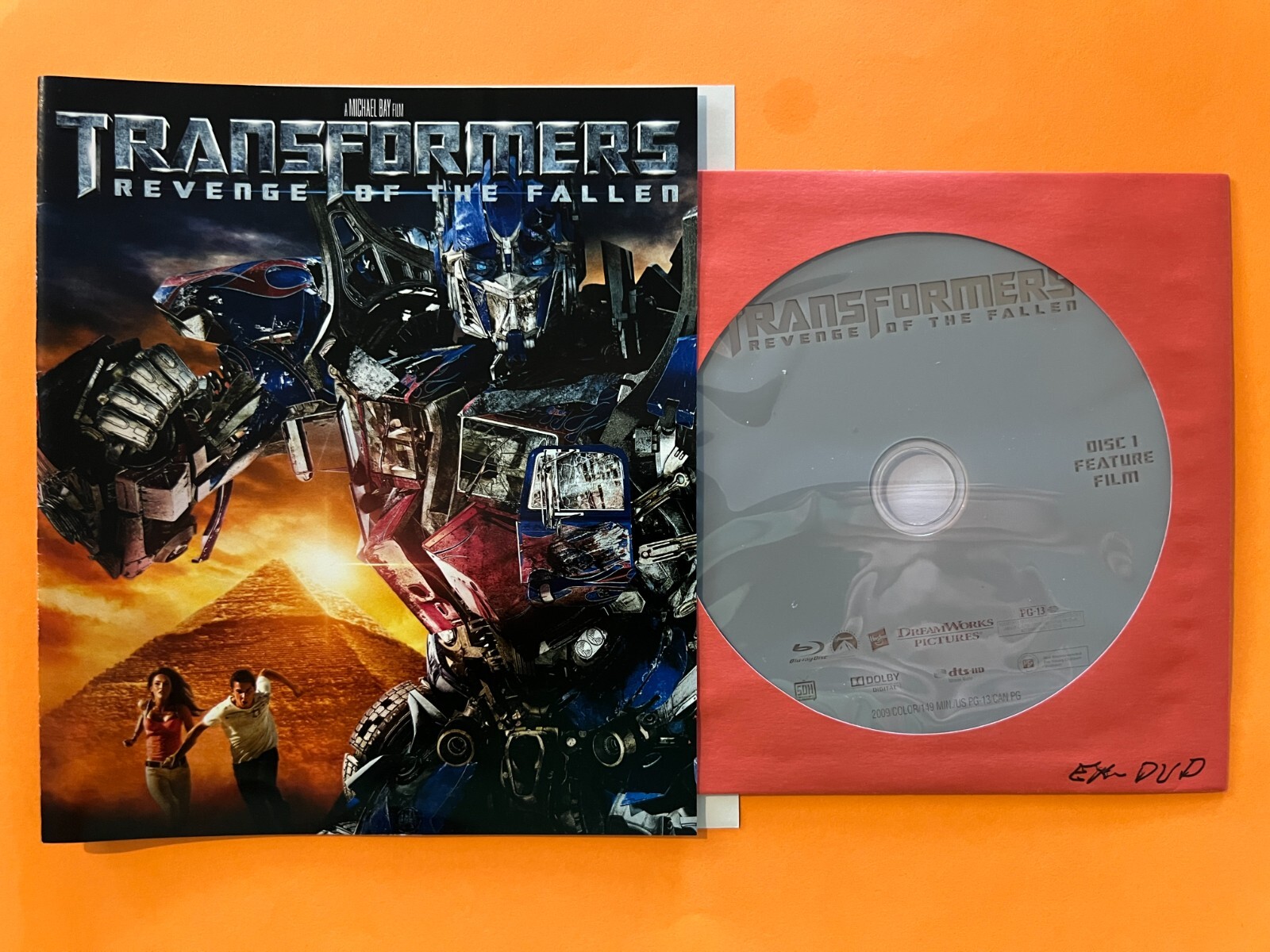 Transformers: Revenge of the Fallen (Blu-ray Disc & ARTWORK
