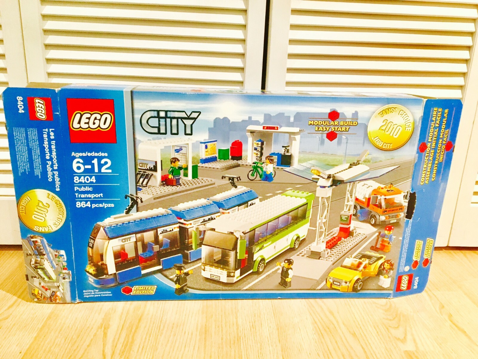 lego city public transport station 8404