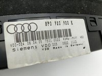 Audi A3 8P 04-08 TDI 1,9 77KW Kombiinstrument Tacho Audi A3 8P 04-08 23.11.2004 8P0920900LX 8P0920900K gebraucht Vorschau 5