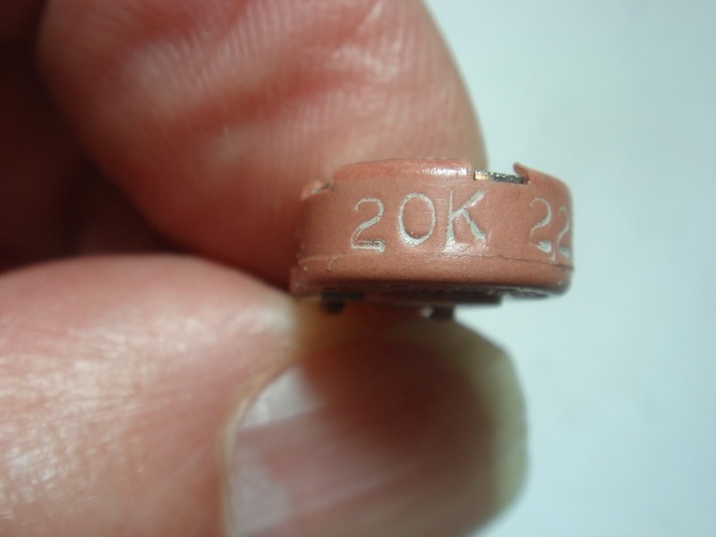 20k  20kiloohm  Trimmer Pt10s  Piher  #3-15