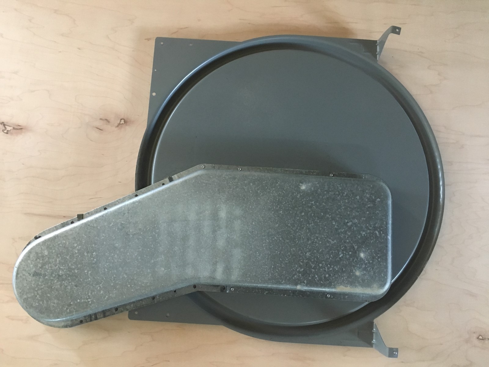 OEM GE General Electric Dryer Rear Bulkhead Plenum Assembly WE14X146 WE14X0146