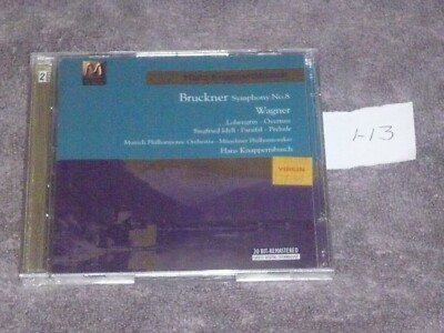 Brand New Hans Knappertsbusch CD / 2-discs / Bruckner Symphony 8 / Wagner / MCA