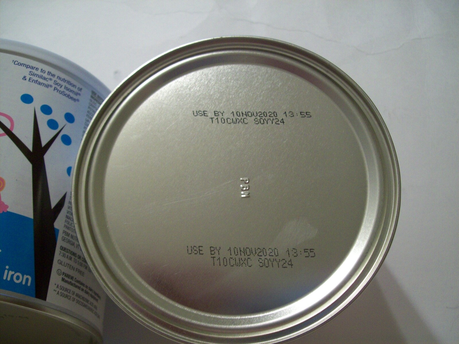 Lot Of 2 Rite Aid Tugaboos Soy Based Formula - 22 Oz Brand New Sealed Exp 11/20