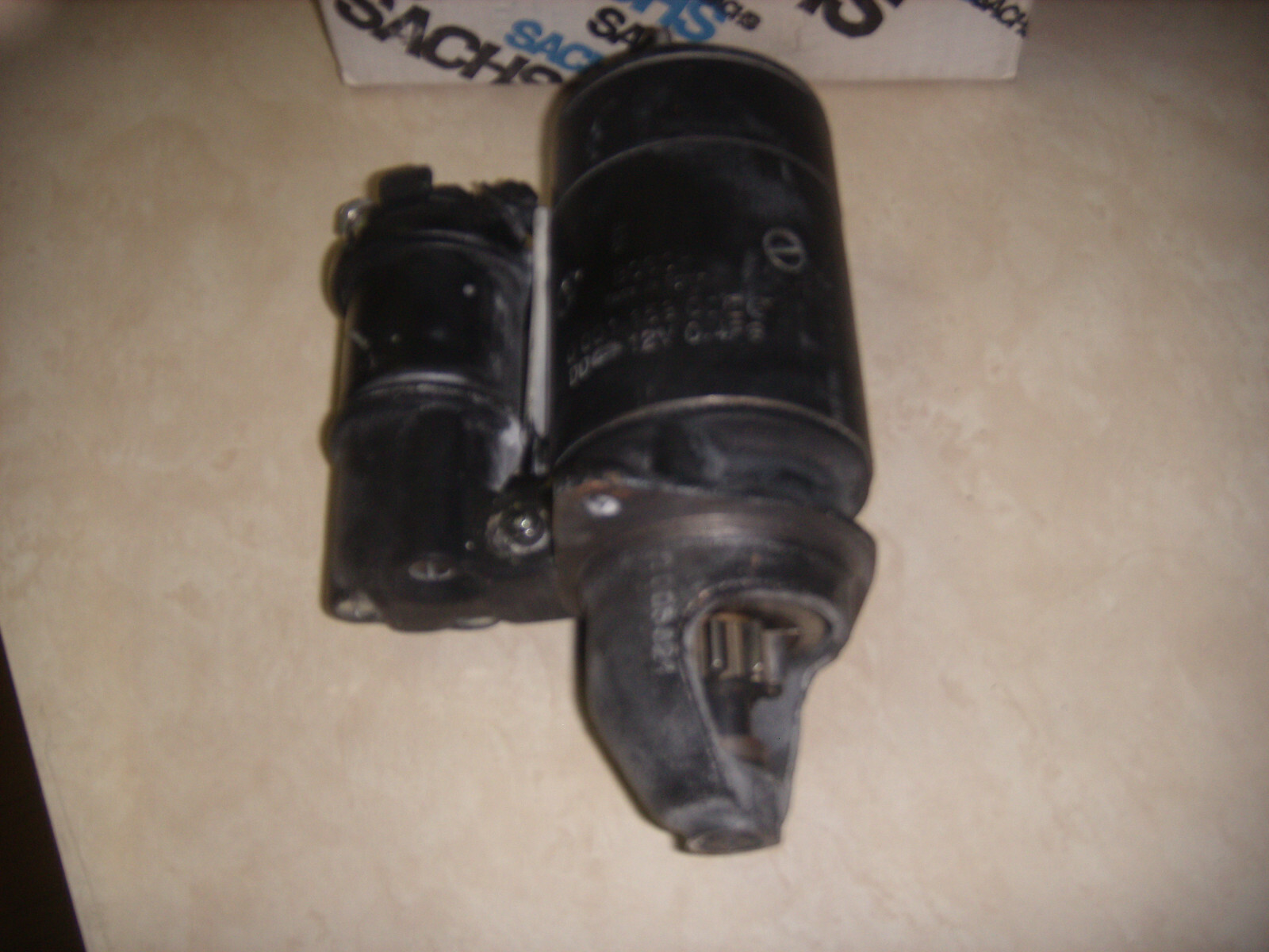 Vintage Snowmobile NOS Sachs Starter Motor 1471 003 001