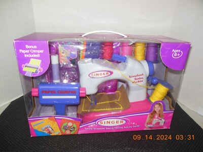Singer  Home play Scrape Book Sewing Machine and activity Center  New/ Rare make