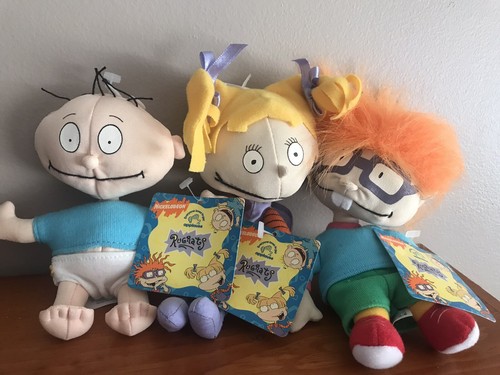 Rugrats チャック ぬいぐるみ 約30cm Nickelodeon 90s Rugrats Cartoon Series Chuckie Stuffed Plush