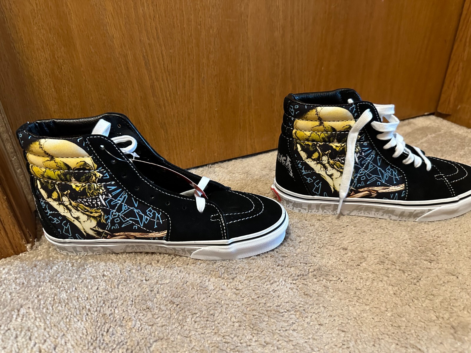 新品未使用　vans メタリカ　SK8-Hi Reissue サイズUS8 VANS Metallica Sk8-Hi, New in Box, Size 7.0 US Men/8.5 US