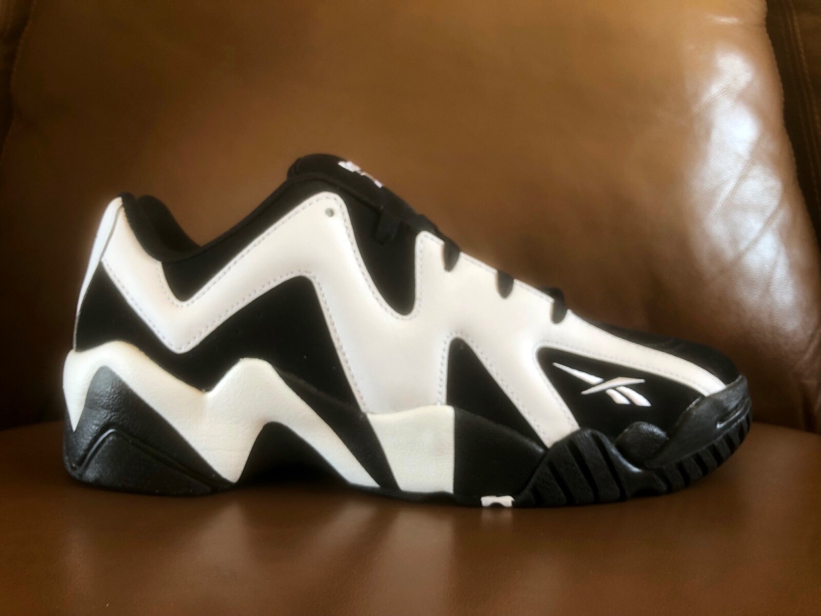 Купить Reebok Kamikaze Low Black White 