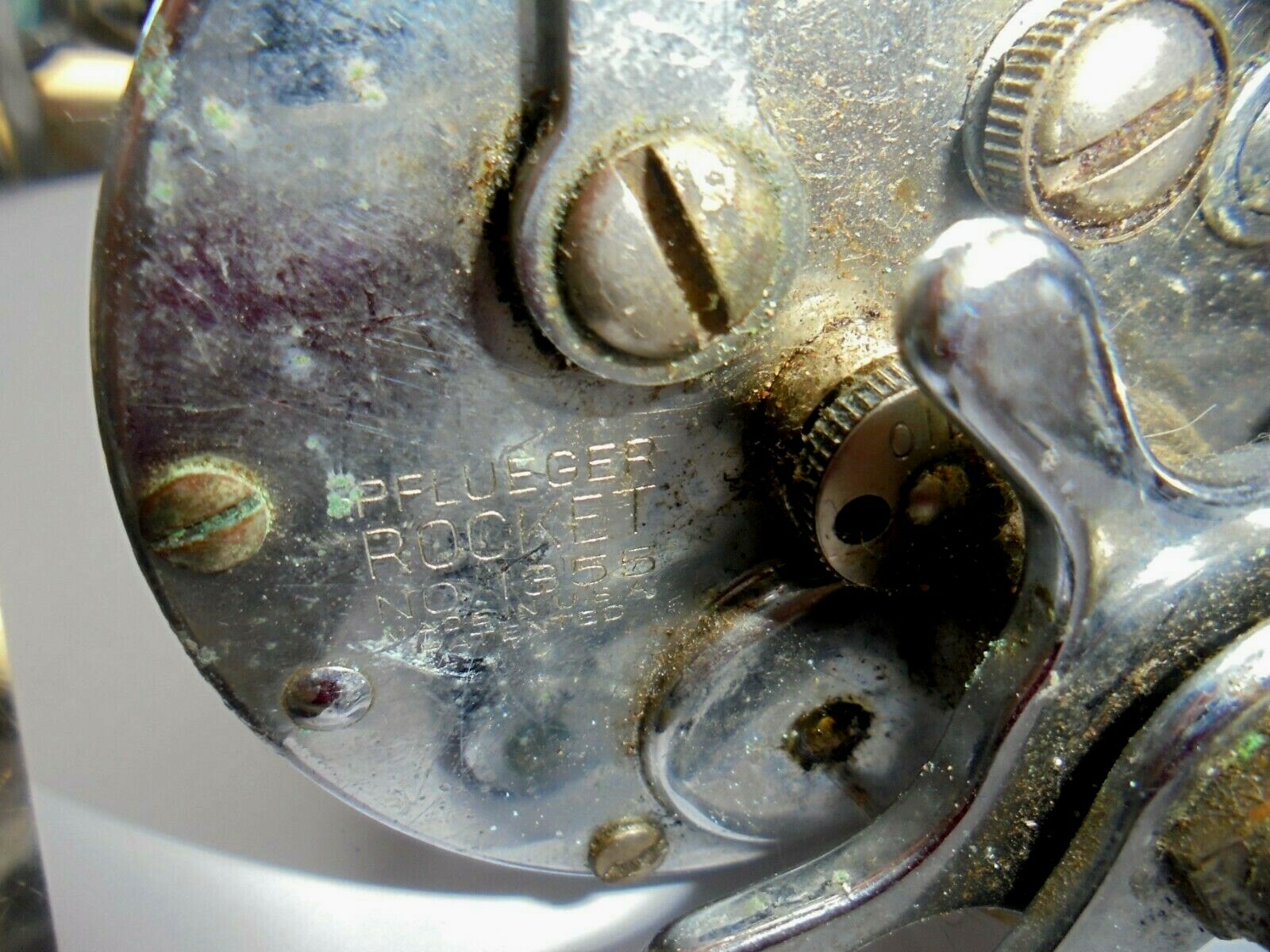 リール Vtg PFLUEGER SUPEREX no.755 Fly Reel リール Vtg PFLUEGER SUPEREX no.755 Fly Reel NICE RARE