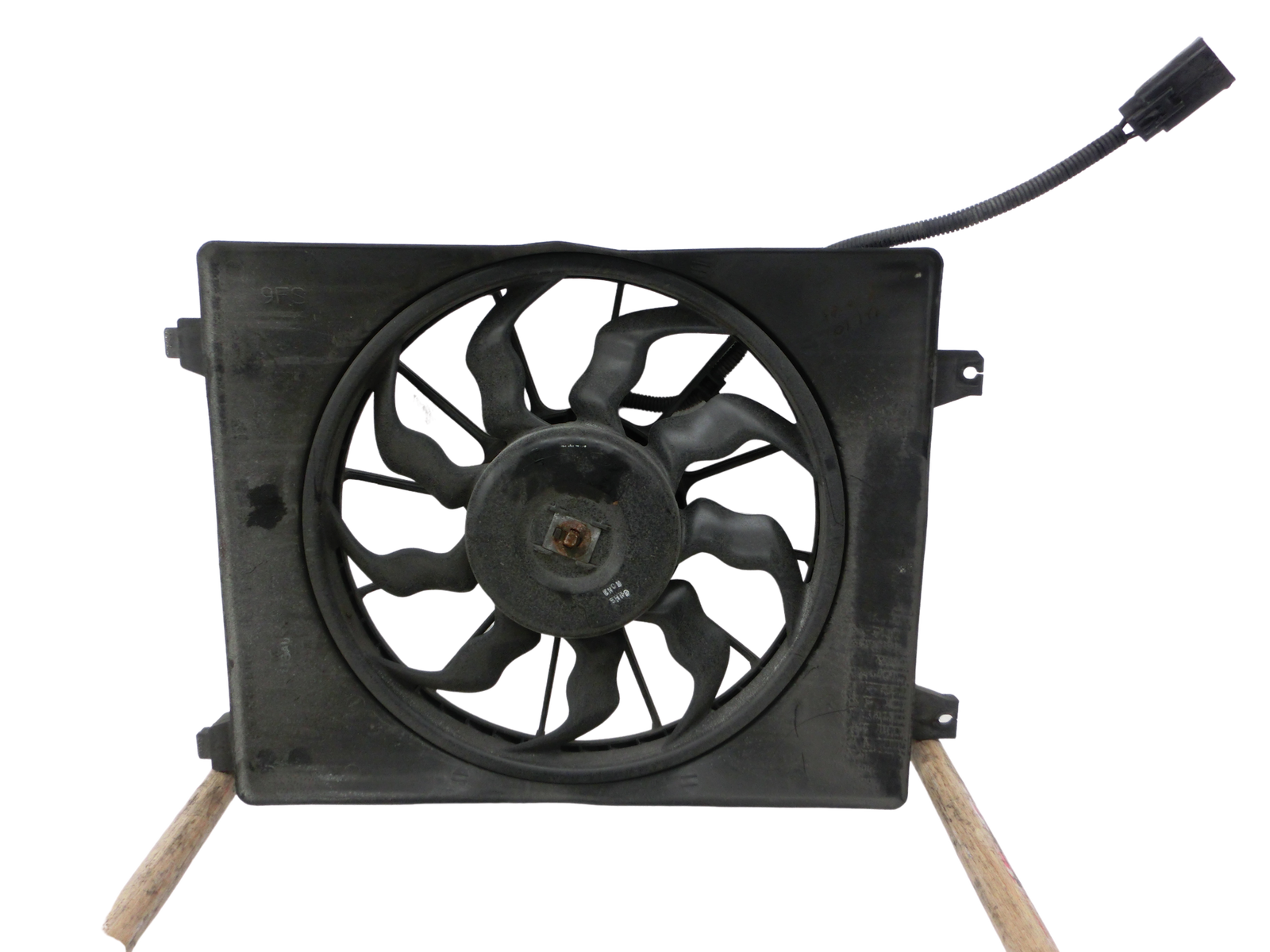 Hyundai IX55 09-11 CRDi 3,0 176KW Lüfter Ventilator f. Kühler Links 280W  - Bild 1