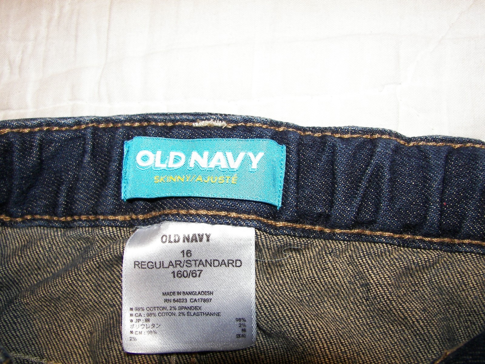 Old Navy Stretch Skinny Jeans - Youth 16 Reg