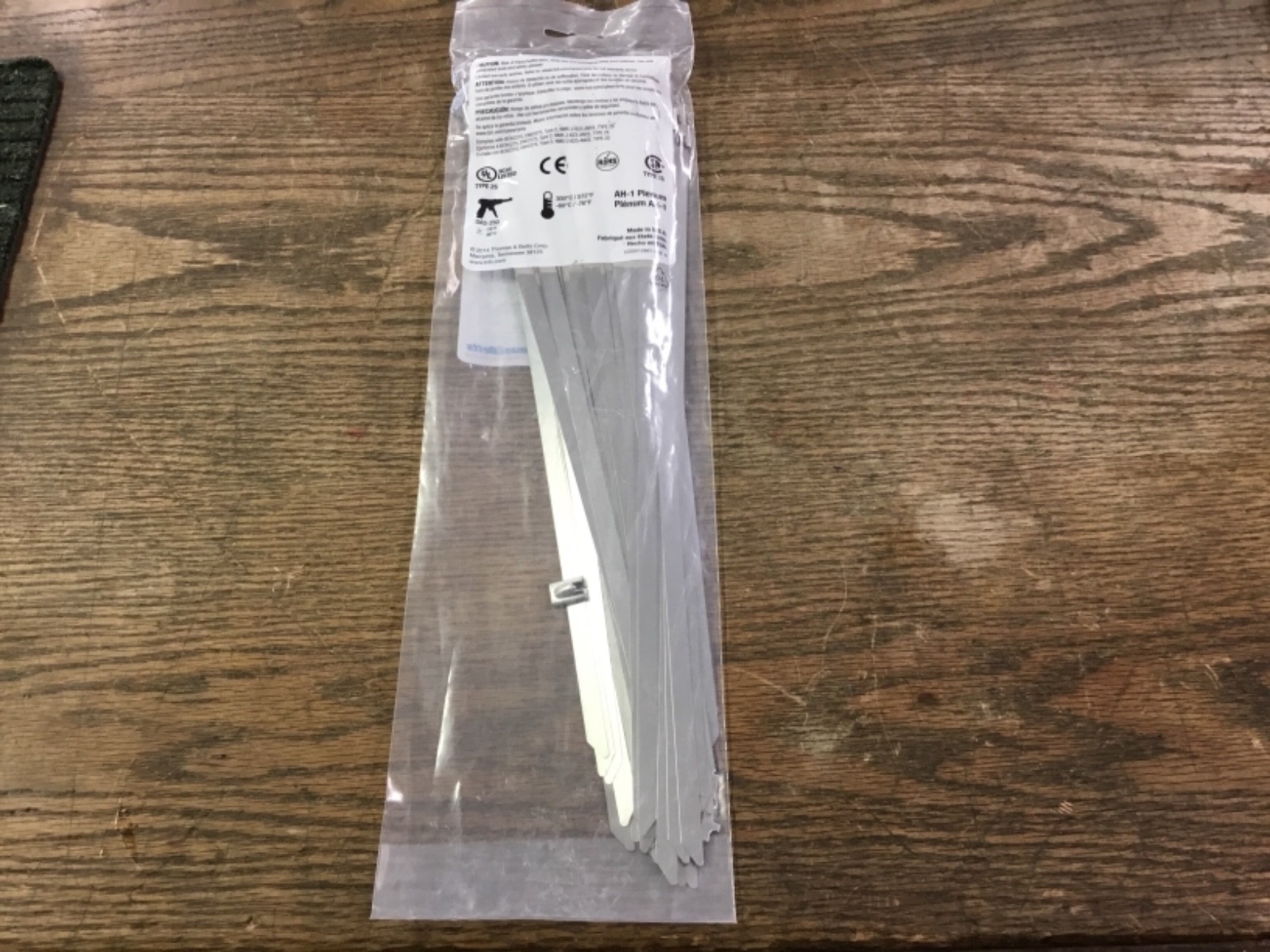 Stainless Steel 14.2” Cable Ties (50 pc) per bag (10 bags)