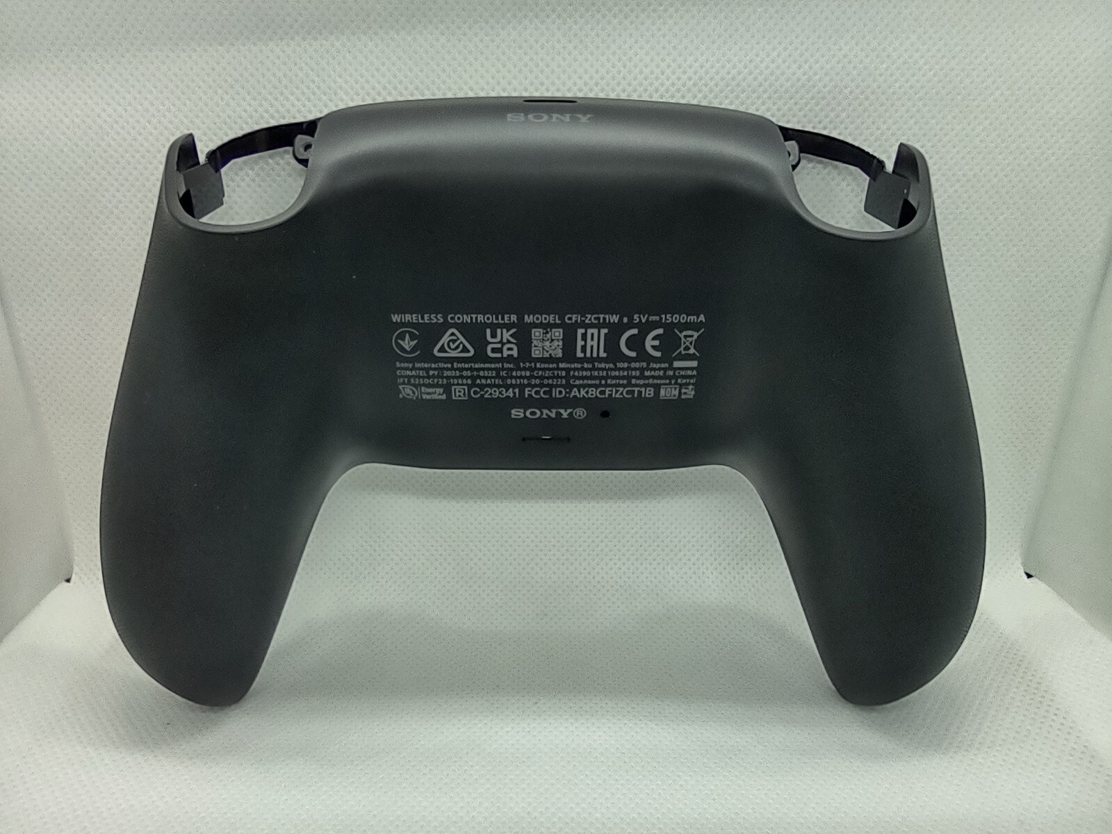 NEW Sony PlayStation 5 DualSense CFI-ZCT1W Midnight Black BACK BOTTOM SHELL 4028 NEW Sony PlayStation 5 DualSense CFI-ZCT1W Midnight Black BACK BOTTOM SHELL 4028
