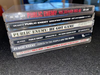 PUBLIC ENEMY   It Takes A Nation Greatest Hits Misses Apocalypse 91 He Got Game