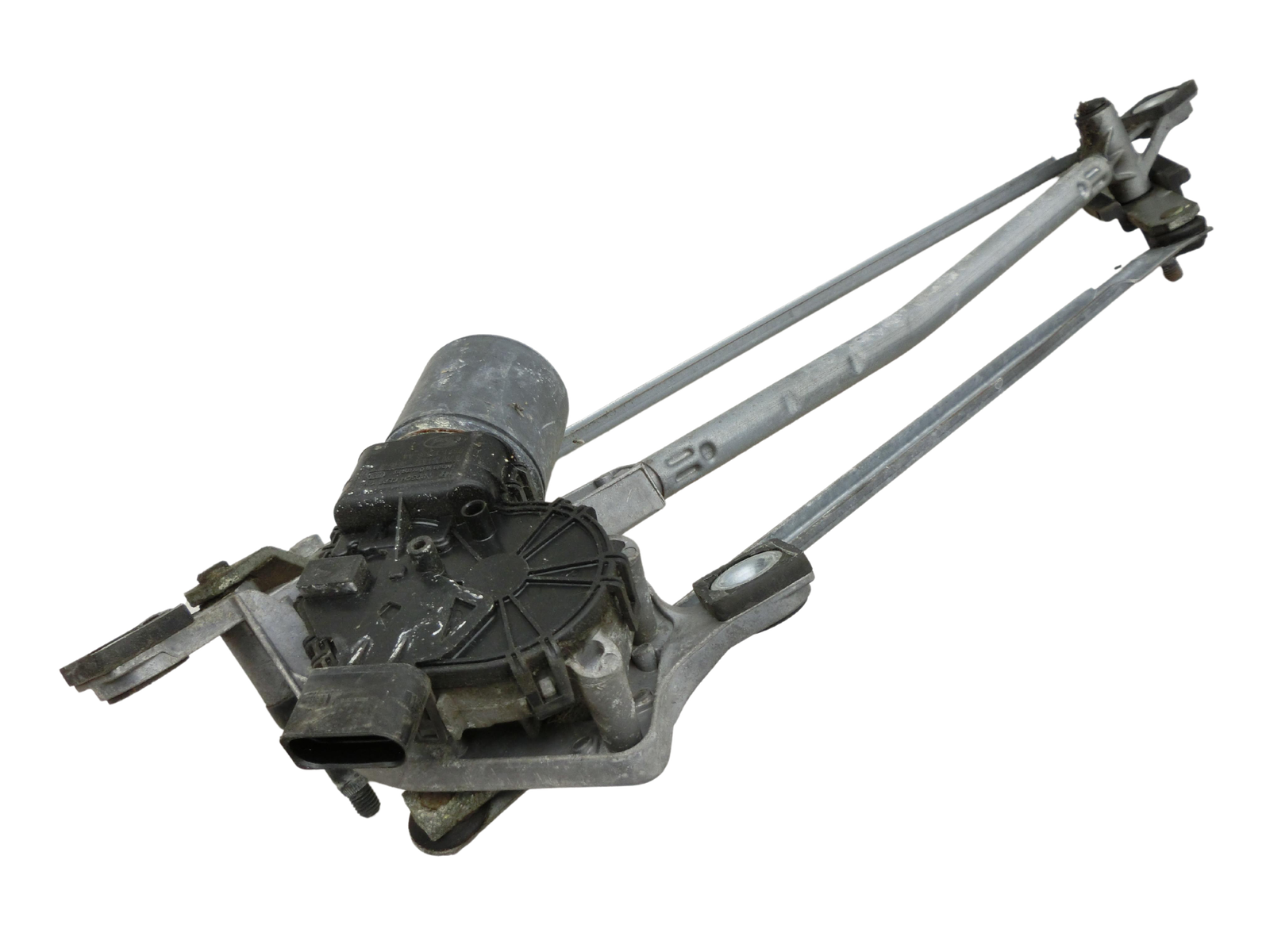Ford Mondeo IV BA7 07-10 Wischermotor m. Wischergestänge Vorne  - Bild 1