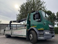 2015 DAF LF 55.220 18T WITH HMF 1210 CRANE