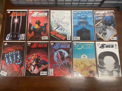 Marvel Comics Astonishing X-Men Vol 1, 1-2, 4-5, 8-10, 10 Issue Lot, SC459