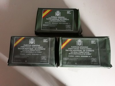 PACK 24H. RACIONES DE COMBATE/ MRE //24 HOUR PACK SPANISH MRE COMBAT RATION