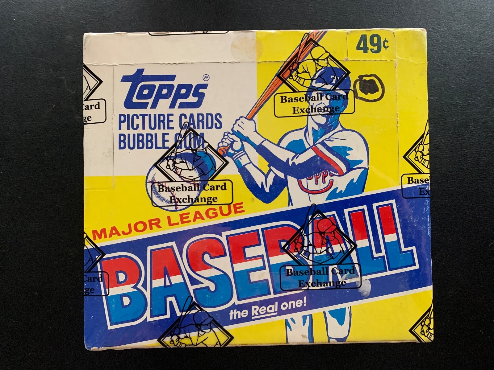 1984 Topps MLB Baseball BBCE Wrapped 24 Pack Cello Wax Box