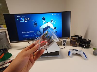 Adjustable Fan Speed Accelerator Mod for Controller PS5